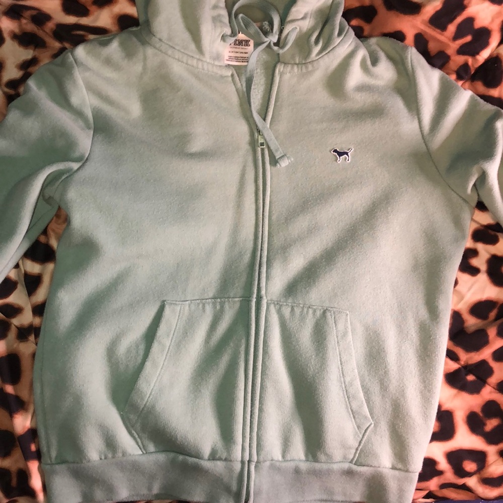 Greenish Blue PINK VS jacket